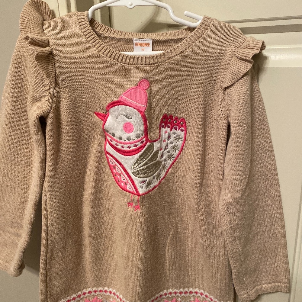 Girls Winter Knit Dress